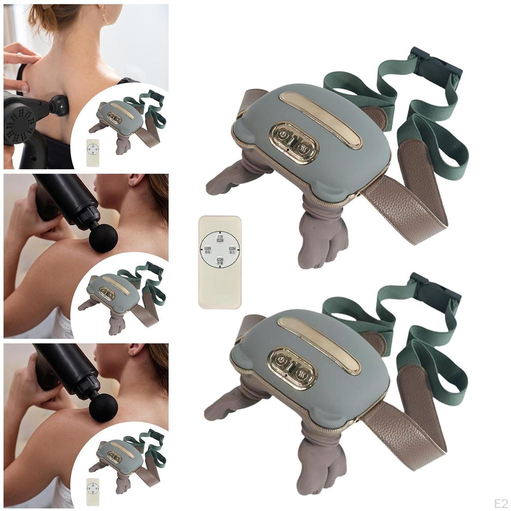 Neck and Shoulder Massage Tool Heated Function Massager for Car Travel