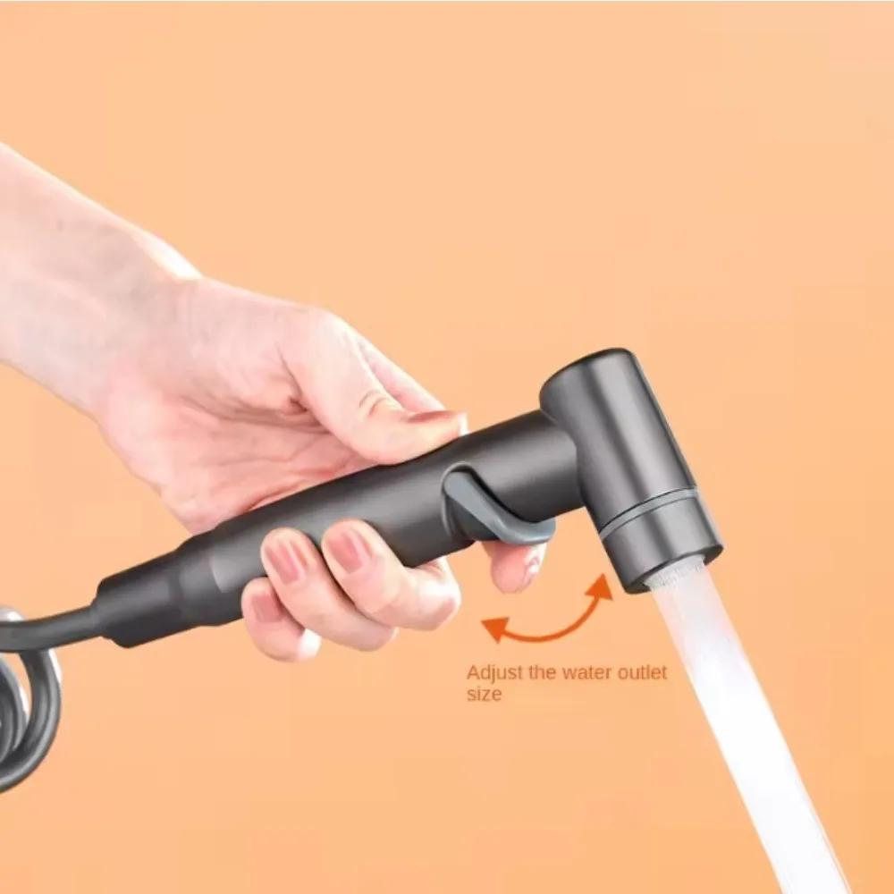 Toilet Bidet Hygienic Shower for Bathroom  Shower Head Double Outlet Angle Valve of Bathroom Accessories Bidet Toilet Seat