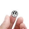 abcd1 11mm 14mm Aluminium Car Remote Control Key Badge Emblem Stickers For VW Polo GTI Golf 5 7 Jetta Mk6 Passat B5 B6 Scirocco New