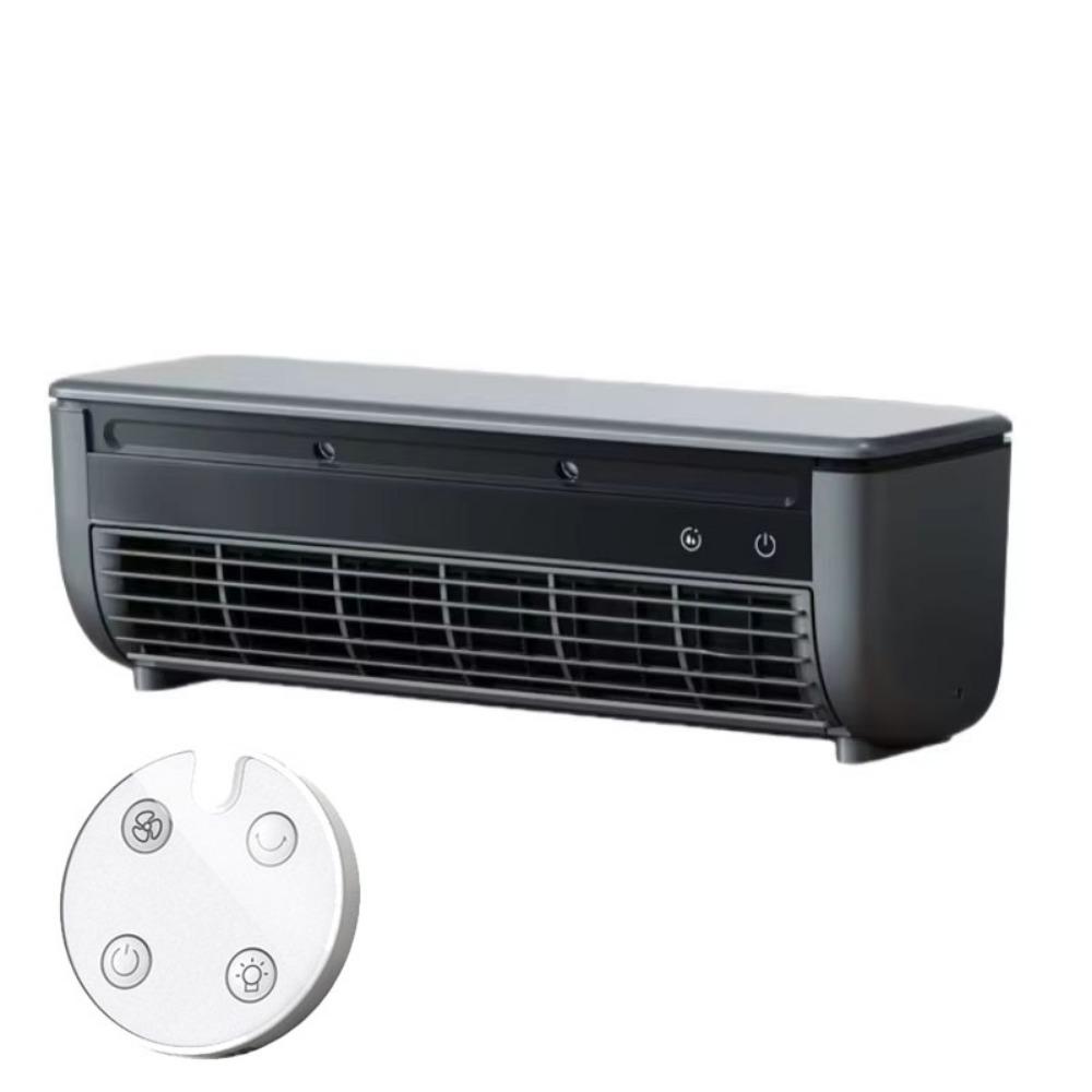 Quick Cooling Wall-Mounted Air Cooling Fan Leafless Design Portable Wall Ice Cooler Bedroom
