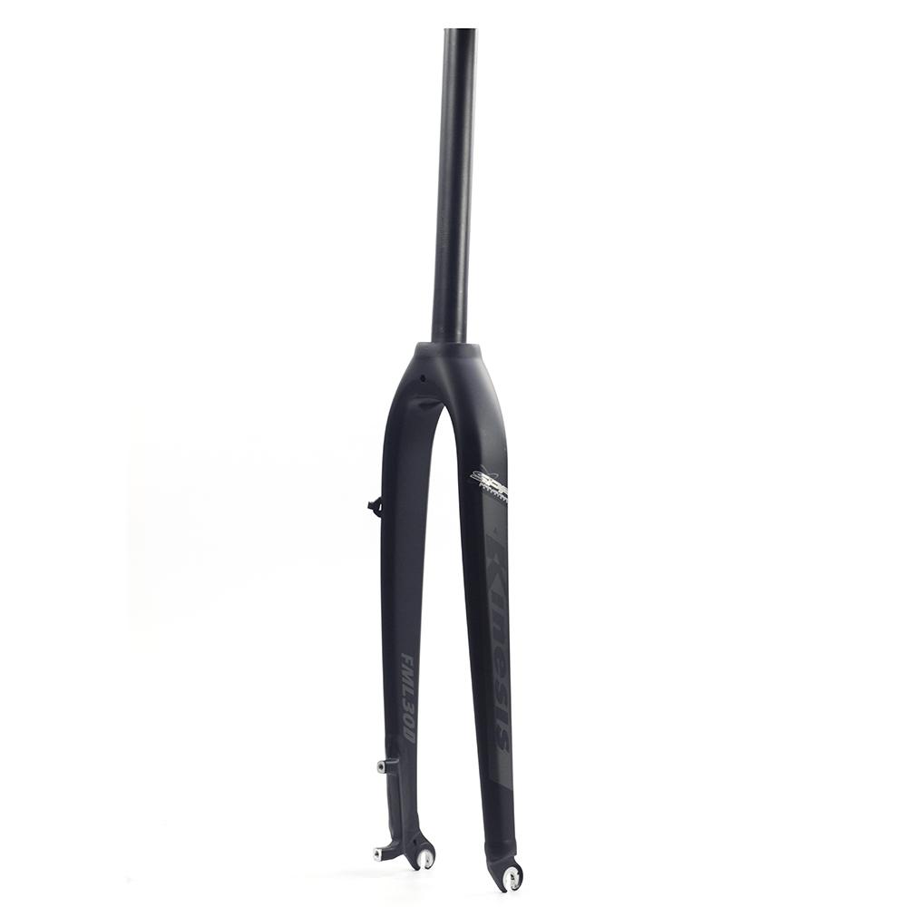 Kinesis 26" 27.5" 29" Aluminum MTB Bike Rigid Fork Straight 1-1/8" 28.6mm Disc Brake Inner Housing Quick Release 100mm