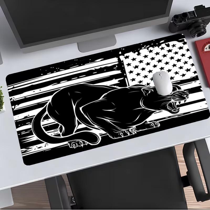 Penrith Panthers Extended Gaming Mouse Pad with Stitched Edges NonSlip Rubber Base Waterproof Desk Mat for Computer Laptop Office Gaming