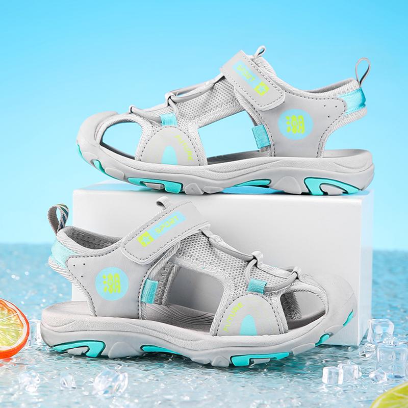 Summer Breathable Children's Sandals Fashion Beach Water Shoes Non Slip Outdoor Soft Bottom Sports Sandal Shading