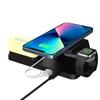 Plastic Wireless Charging Clock Fast Charging Wireless Charger Clock  Mobile Phone Charging