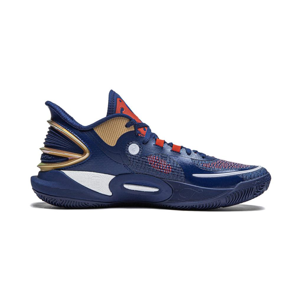 Li Ning CJ 3 Slip Resistant, Abrasion Resistant, Rebound Low top Li Ning BOOM Technology Basketball Shoes Men's Navy ABAU007-3