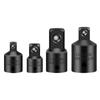 New 1/2 3/8 1/4 Inch Impact Adapter Chrome Vanadium Steel Portable Reducer Set Durable Wrench Adapter Tool Accessories