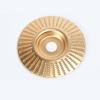 3Pcs Wood Carving Discs High Carbon Steel Angle Grinder Disc for Angle Grinder