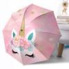 Unicorn Automatic Umbrella Compact 8-Rib Design Durable  & Iron All-Season Umbrella for Travel Elegant Women's Umbrella