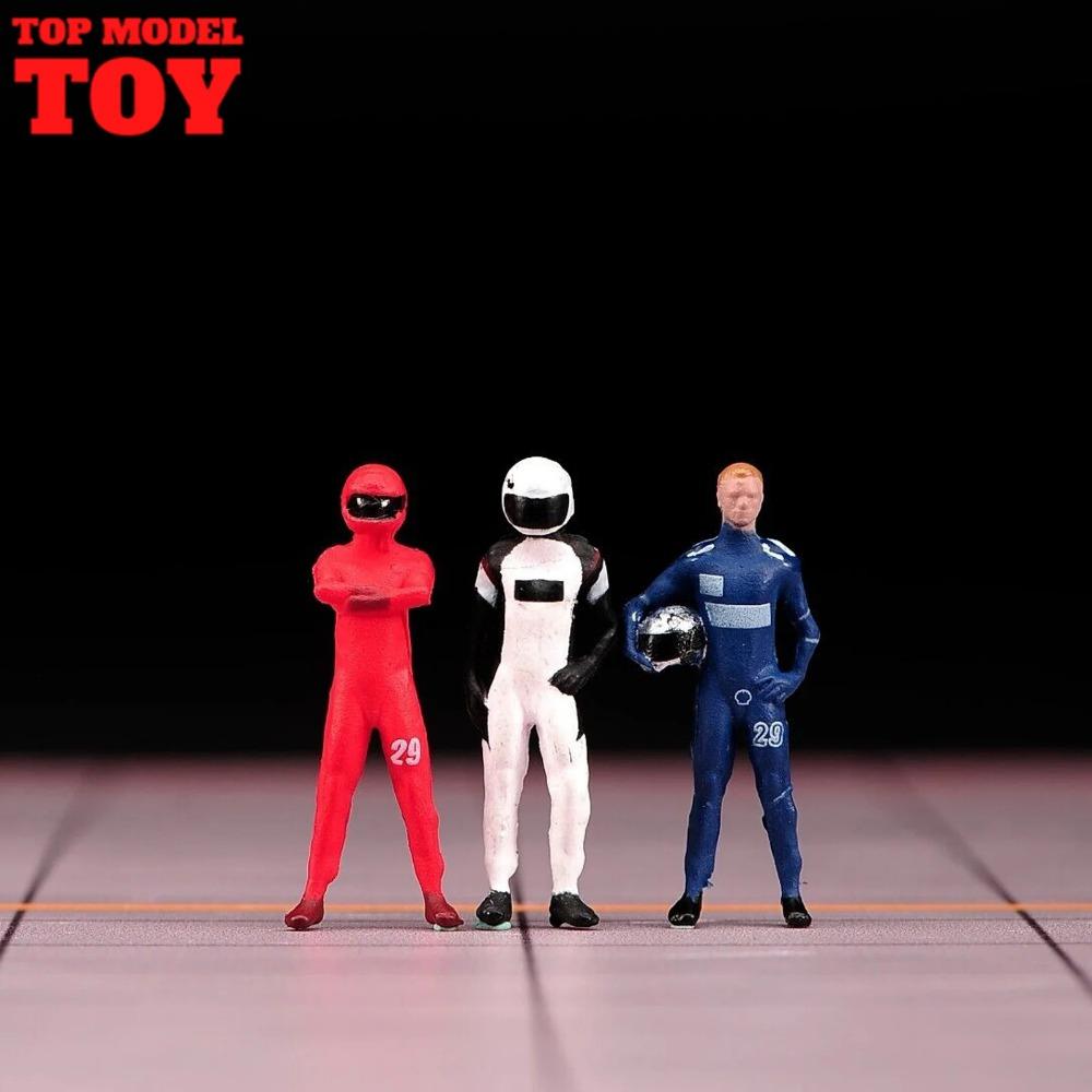 Painted Miniatures 1/64 Paul Walker Gal Gadot Vin Diesel Mini Scene Props Doll Figures Model Cars Vehicles Cars Toys Gift