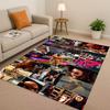 HD Fast F-Furious Vin Diesel Racing Car Living Room Non-Slip Area Rug Carpet for Bedroom Playroom Sofa,Easy Clean Home Doormat