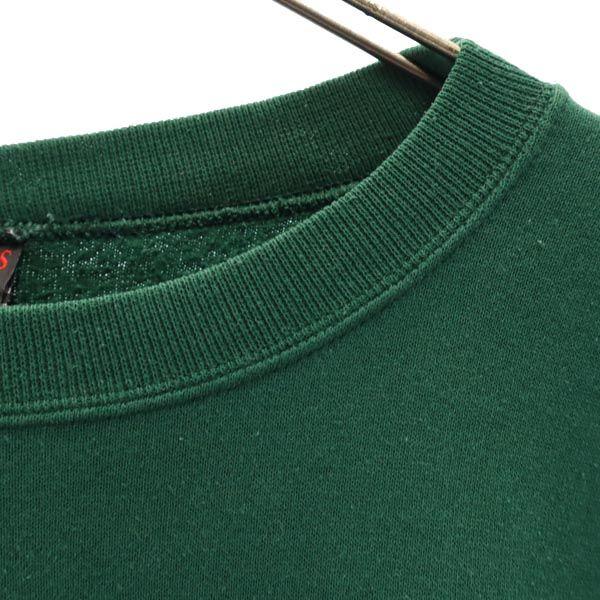 GARMENT GRAPHICS 90s Made in USA Long sleeve sweat trainer L Back brushed Men's Used