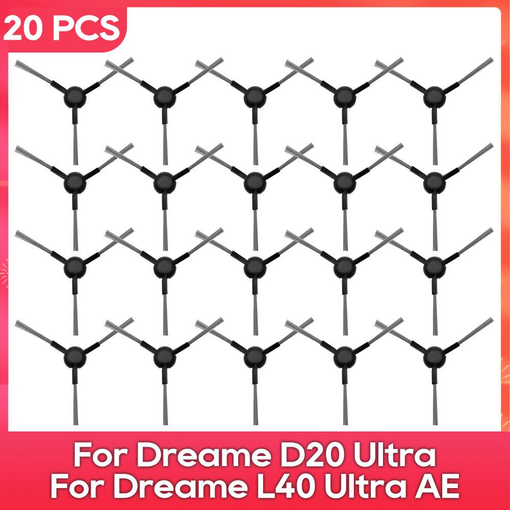 Fit For ( Dreame L40 Ultra AE / L40S Ultra CE / D20 Ultra ) Parts Main Side Brush Filter Mop Cloth Dust Bag Accessories