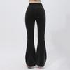 Women's Leisure Color High Waist Motion Regular Jeans High Waisted Pocket Cool Breathable Washed Stretchy Casual Super Flare Pants