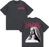 Zangeres Bad Gyal Album Grafisch T-shirt Unisex Dameskleding Mode Hip Hop Retro T-shirts Hoge Kwaliteit 100% Katoen T-shirts Streetwear