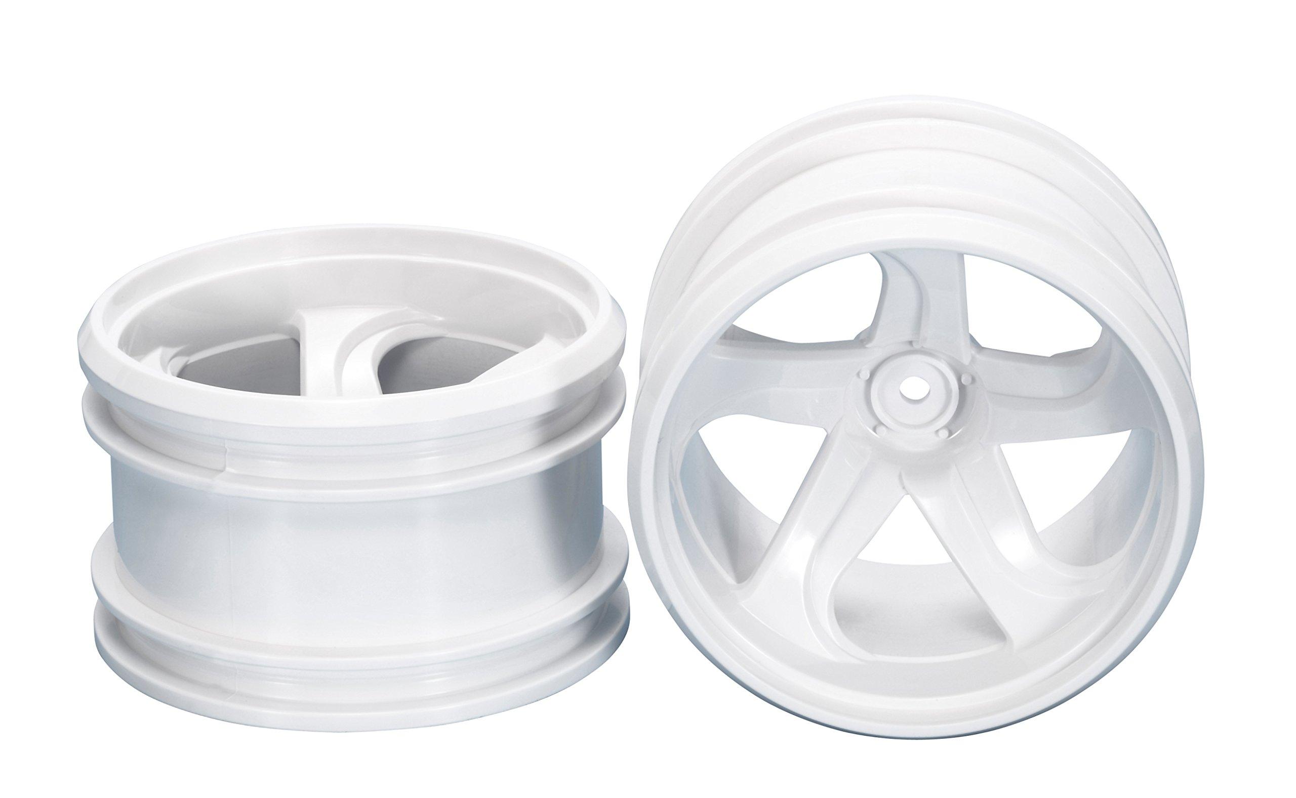 

TAMIYA Hop Up Options 5 spoke wheel 54676 No.1676 OP.1676 GF-01 (white)