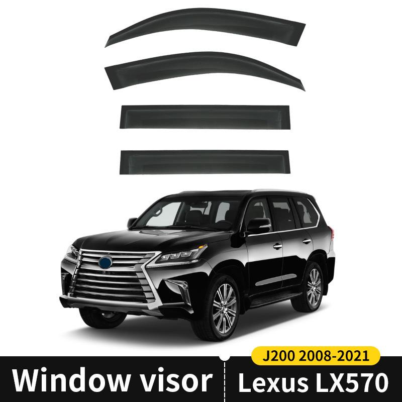 Compatible Rain and Sun Visor for Lexus LX450 LX470 LX570 LX500 Window