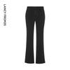 Langzi Retro High-Waist Flared Straight Jeans