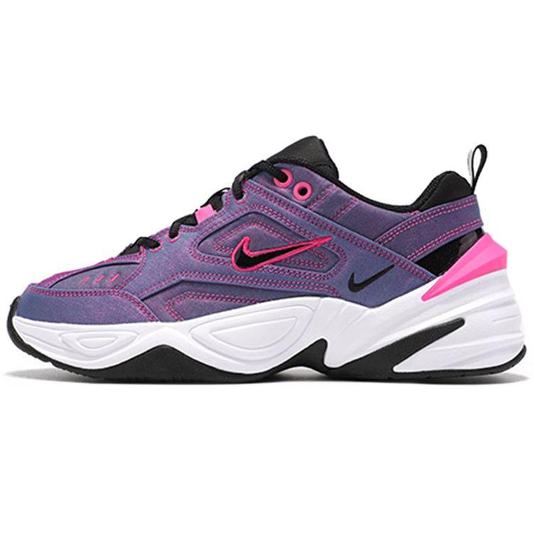 

Женские кроссовки Nike M2K Tekno Laser Fuchsia фиолетовые черно-белые AV4221-600
