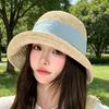 Cotton and Linen Big Eaves Fisherman Hat Children's New Summer Outdoor Travel Versatile Sun Hat Sunscreen Basin Hat