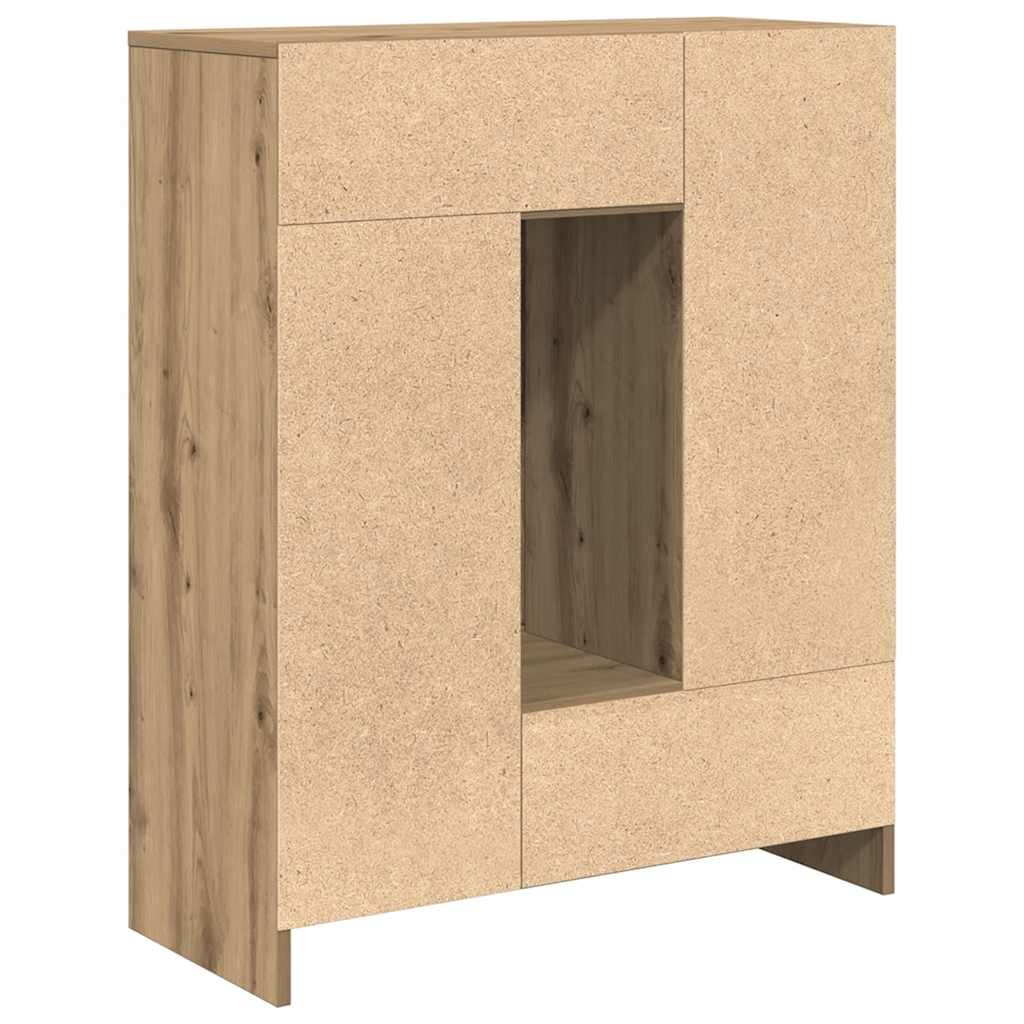 Sideboard with Drawers and Doors Artisan Oak 73 x 31 x 90 cm