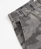 EXCONTAINER Camo Parachute Bermuda Pants (Grey Camo)