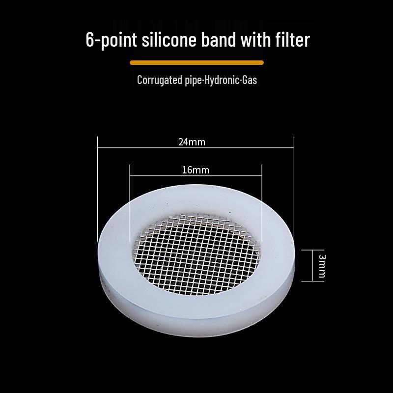 Silicone Sealing Ring Gasket for Water Heaters and Pipes