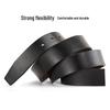 Men's Luxury Leather Pin Buckle Belt - Genuine Leather, High-End Niche Design, Light & Stylish Accessory