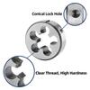 High Quality Replacement 12-28 UNF Tap Iron Right Hand Stainless Steel Steel 12-28 UNF Tap 68mm Cast Iron Copper