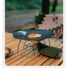 Outdoor Stainless Steel Stove Holder Camping Portable Folding Mini Barbecue Rack Pot Holder Baking Tray Holder