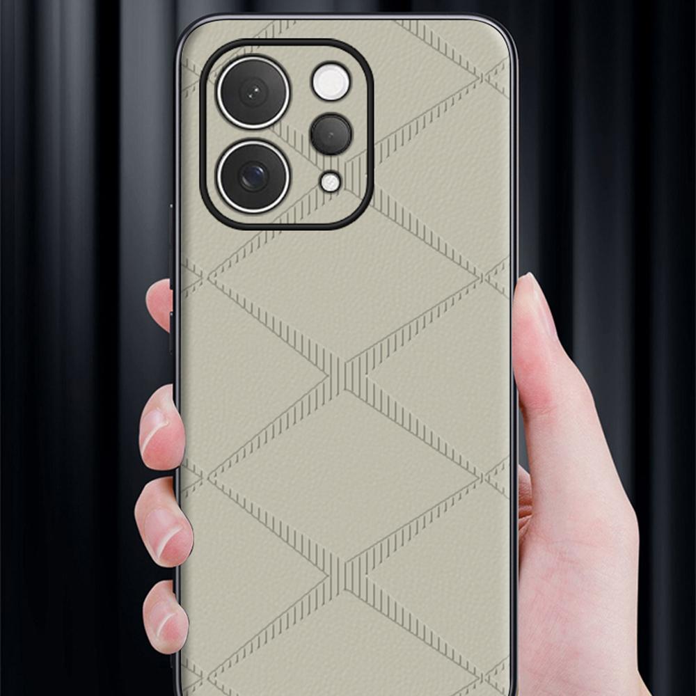 For vivo S50 5G Case X-Patterned TPU PU Leather PC Anti-Drop Phone Cover