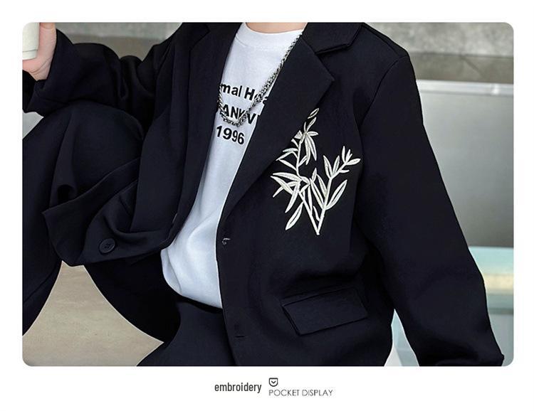 New Chinese Style Boys' Hanfu Suit: Embroidered Ancient Performance Costume for Kids