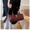 New Shoulder Bag, Retro Motorcycle Y2K Bag, Fashionable Design, Handbag, Commuting, Shopping, Armpit Bag, Women's Bag