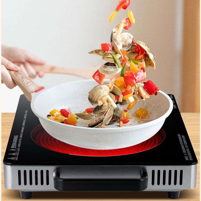 Fogão Cerâmico Inteligente Doméstico Alta Potência Fogão Elétrico Cozinha Multifuncional Aquecimento Wok