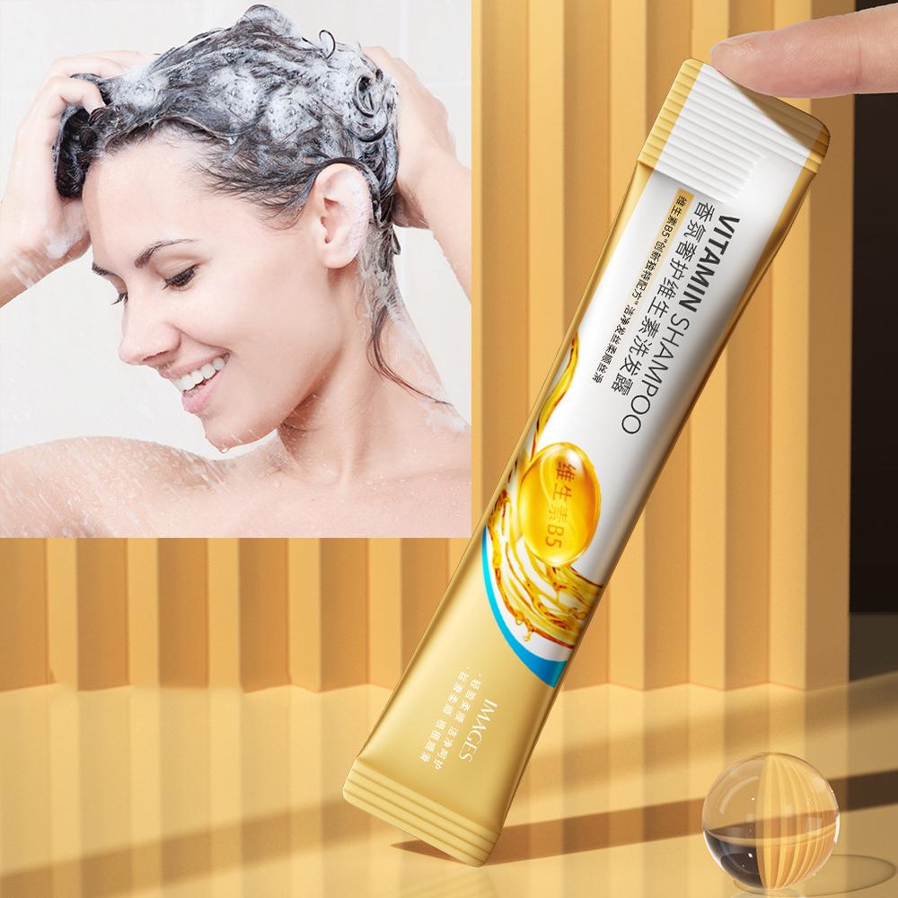 10/20pcs Fragrance Vitamin Shampoo Clean Greasy Dirt Smooth Hair Refreshing Scalp Shampoo