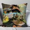 Ramona Anime Reverse  Pillow Case Fashion Square Pillowcase Bedroom Sofa Room Ins Decoration Leisure