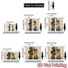 2D FLAT PRINTING 2pcs Curtains (Without Rod) St. Patrick's Day Leprechaun Popular Curtains&Drapes Versatile Polyester Curtains