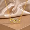Vnox Infinity Heart Necklace for Women, AAA CZ Stones Collar Anniversary Birthday Jewelry Gifts for Wife Girlfriend Mom Daughter