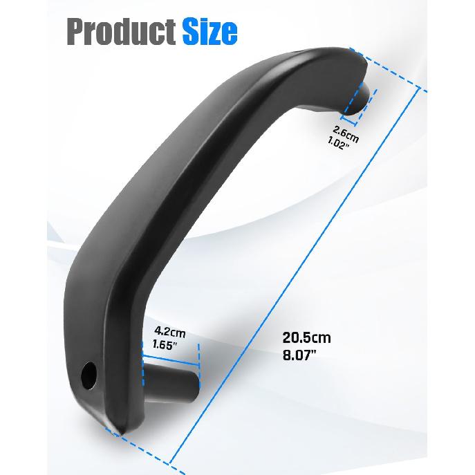 Interior Door Pull Handle Driver Left Side Fit for Ford Fiesta Manual Window 2011-2020, Not for Power Window Models, Replace D2BB-A23943-CA35B8