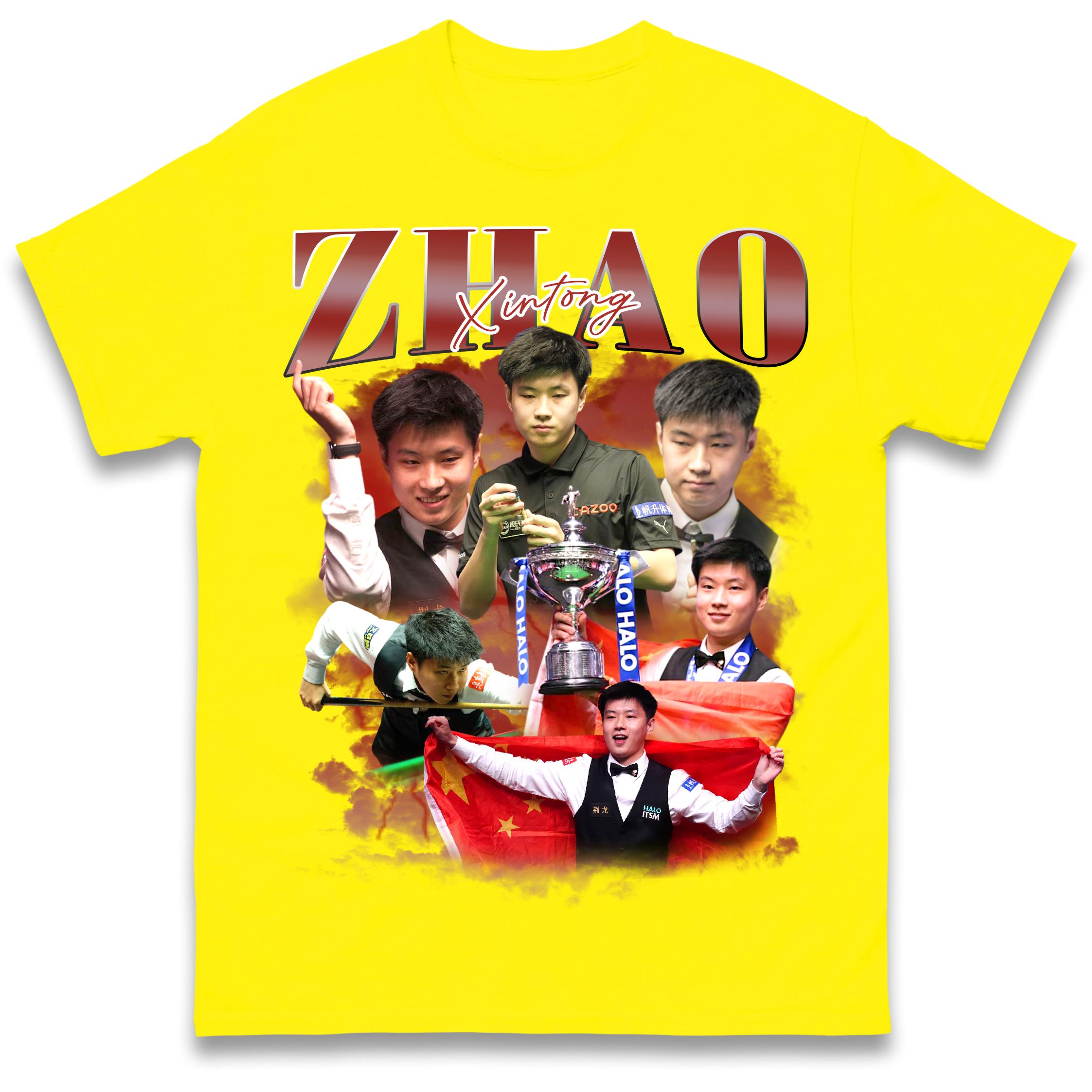 Zhao Xintong Bootleg T-Shirt Tshirt Mens Womens Tops Unisex Tees 100% Cotton 4XL
