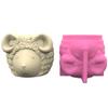 Sheep Animal Gypsum Flower Pot Silicone Mold Epoxy Resin Casting Mold Succulent Vase Cement Clay Mold Pen Holder Mold