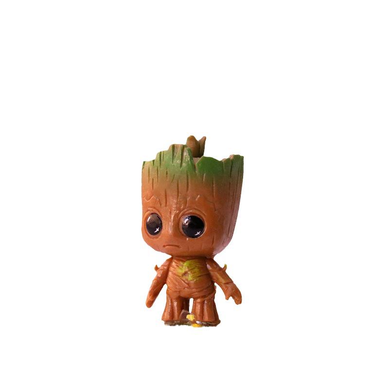Baby Groot Figurine Flower Pot Bonsai Desktop Decoration
