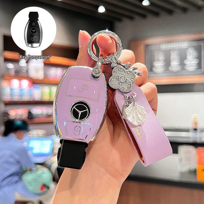 Mercedes Key Cover for GLA200, C200L, A-Class A180L, GLC260L, B-Class 260GLK, R-Class