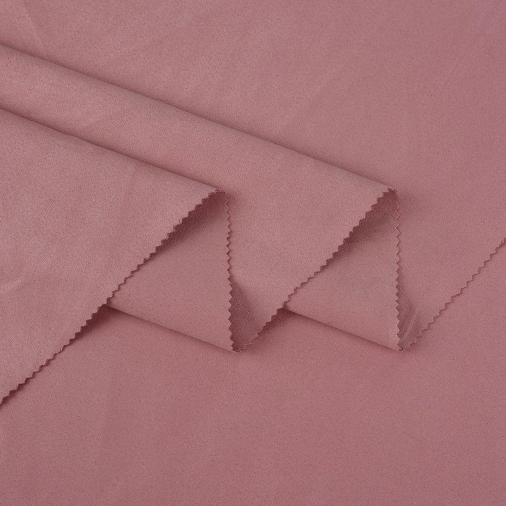 Double-Sided Lambskin Fleece 330g: Suede-Textured Faux Leather, Deer, Chicken Skin Fleece for Shoes, Clothing, and Luggage Fabric.