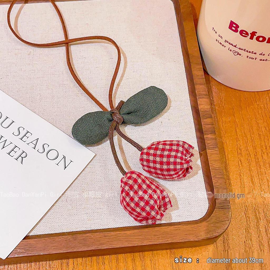 2024 Cute Cartoon Sweater Lanyard Chain for Women - Autumn/Winter Pendant Neckwear & Accessory