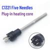 936/969 Electric Soldering Iron Handle with 5-Pin/7-Hole Accessories for Repair and Welding