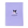 Sanrio Kuromi Zippered Clear File 549789 6-Pocket