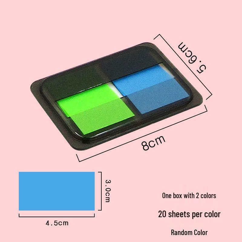 Autocolante Morandi Color PET Index: Marcaje și etichete reutilizabile pentru studenți pentru note și note
