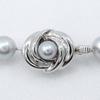 TASAKI Pearl Necklace Silver/Pearl 35g Women Used