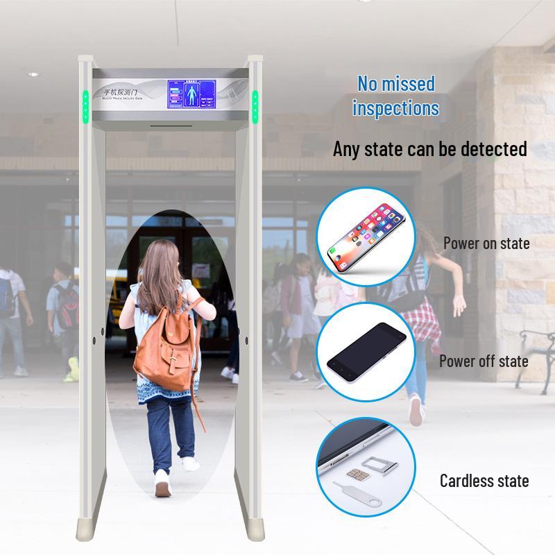High-Precision Adjustable Metal Security Gate Scanner for Detecting Smartphones In Exam Rooms and Schools