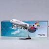 Nový 46CM Měřítko 1/160 A380 Korejské Letadlo ASIANA Airline Model S LED Světlem a Podvozkem Kovový Plastová Pryskyřice Letadlo Hračka